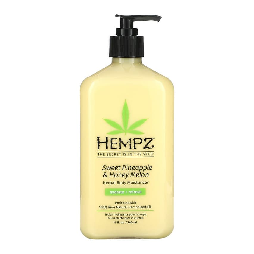 Herbal Body Moisturizer, Sweet Pineapple & Honey Melon