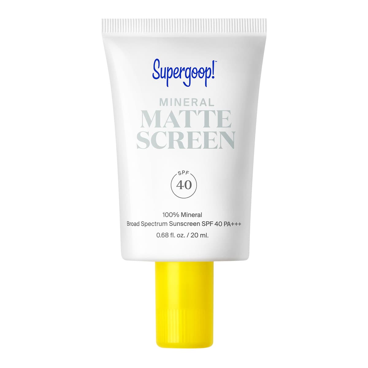100% Mineral Mattescreen Sunscreen SPF 40