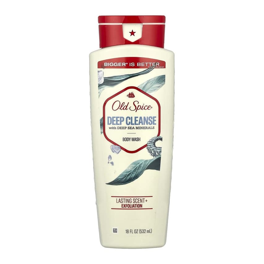 Body Wash, Deep Cleanse with Deep Sea Minerals