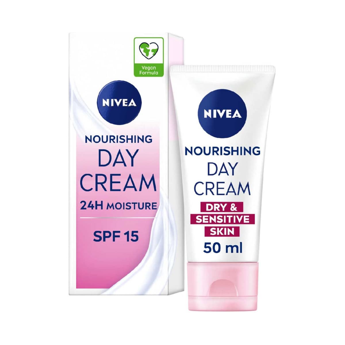 24H Moisture Nourishing Day Cream for Dry & Sensitive Skin SPF15