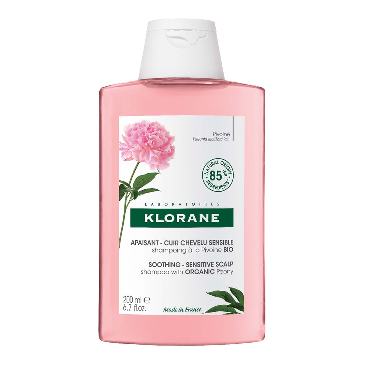 Soothing Shampoo with Organic Peony for Sensitive Scalps