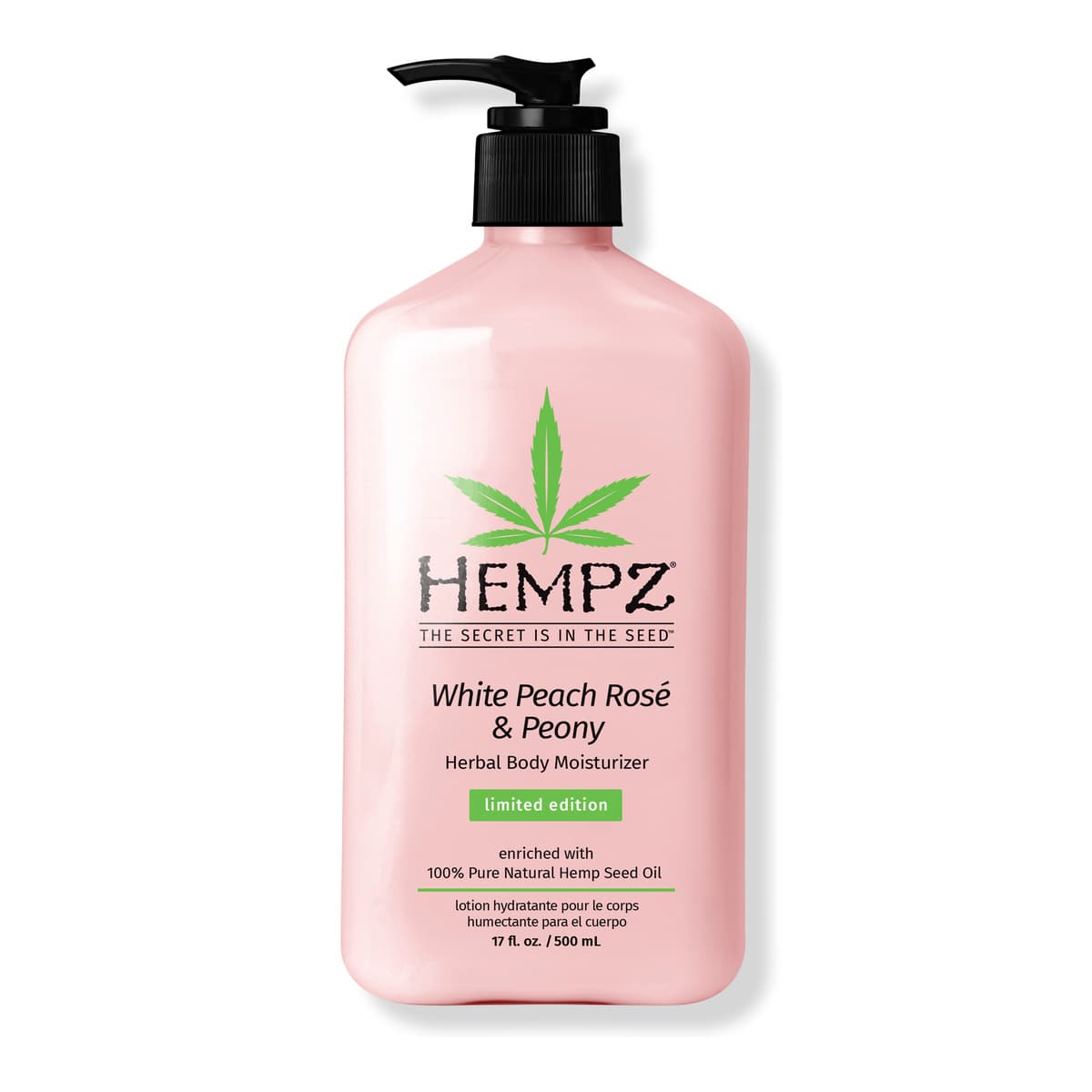 White Peach Rosé & Peony Herbal Body Moisturizer