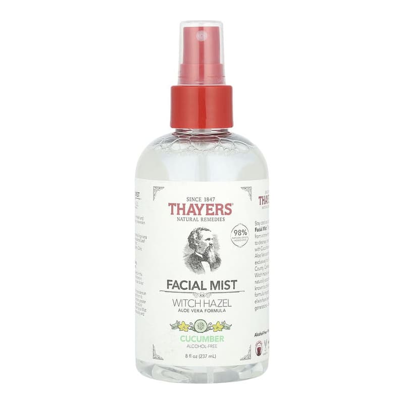Witch Hazel Facial Mist, Alcohol-Free, Cucumber
