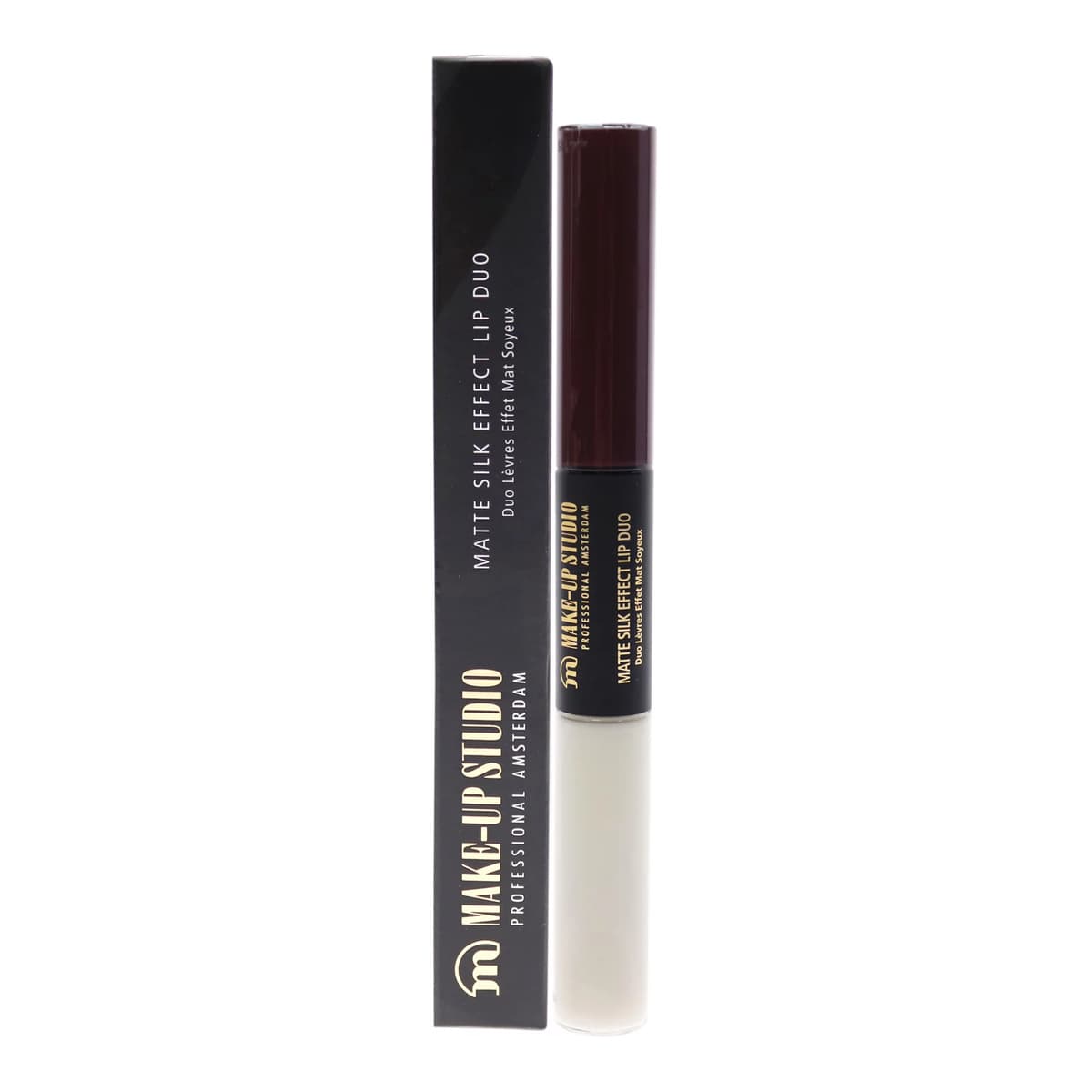 Matte Silk Effect Lip Duo - Juicy Blackberry by Make-Up Studio for Women - 2 x Lipstick