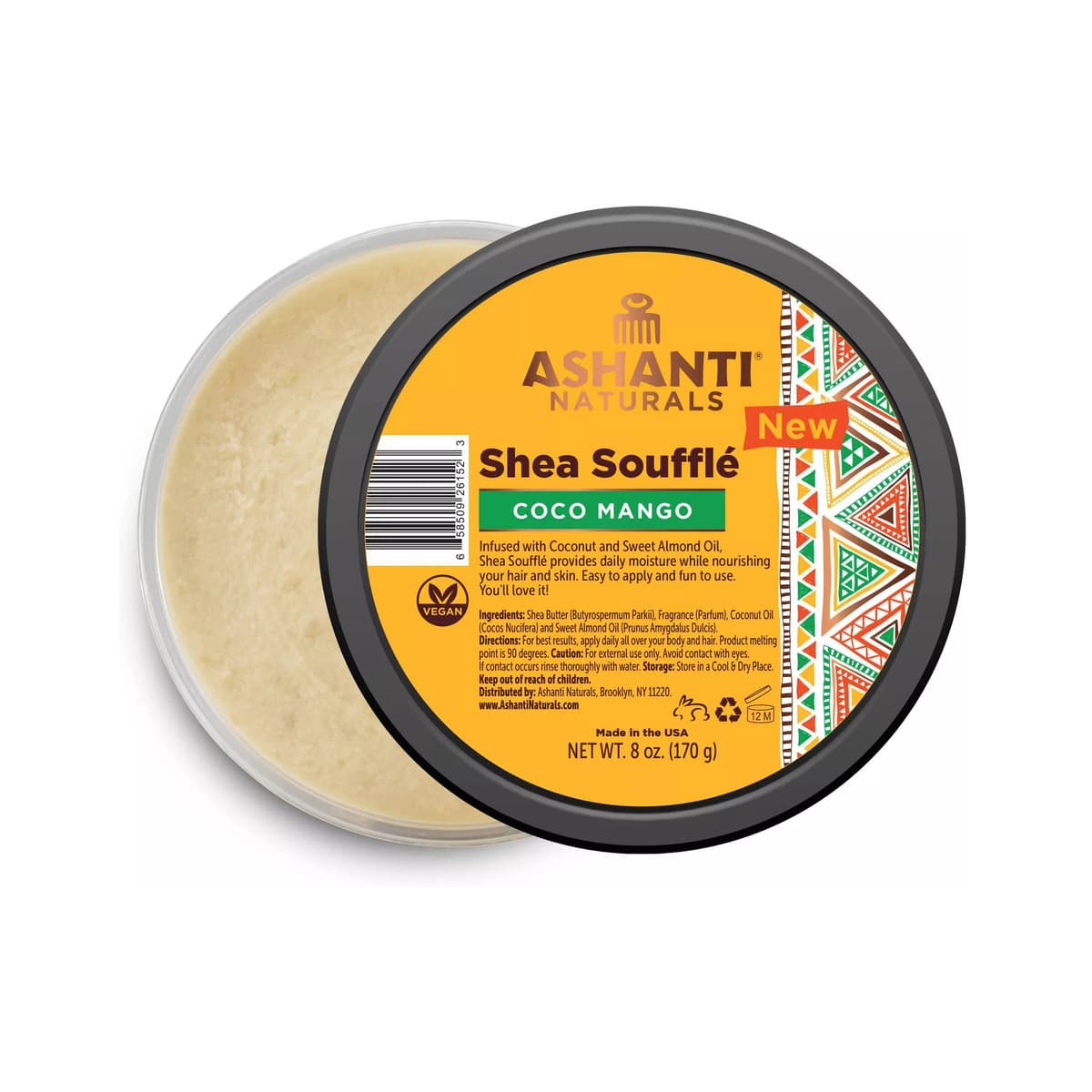 Whip Shea Souffle Coco Mango Hair Wax