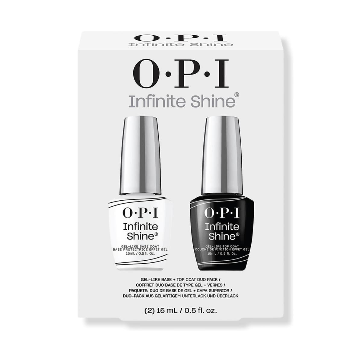 Infinite Shine Long Wear Nail Polish Base Coat & Top Coat Duo