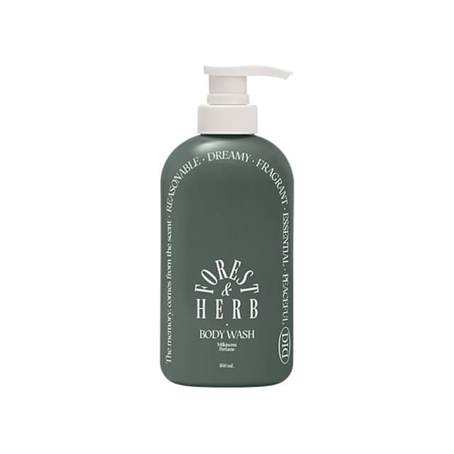Milkincera Perfume Body Wash, Forest Herb