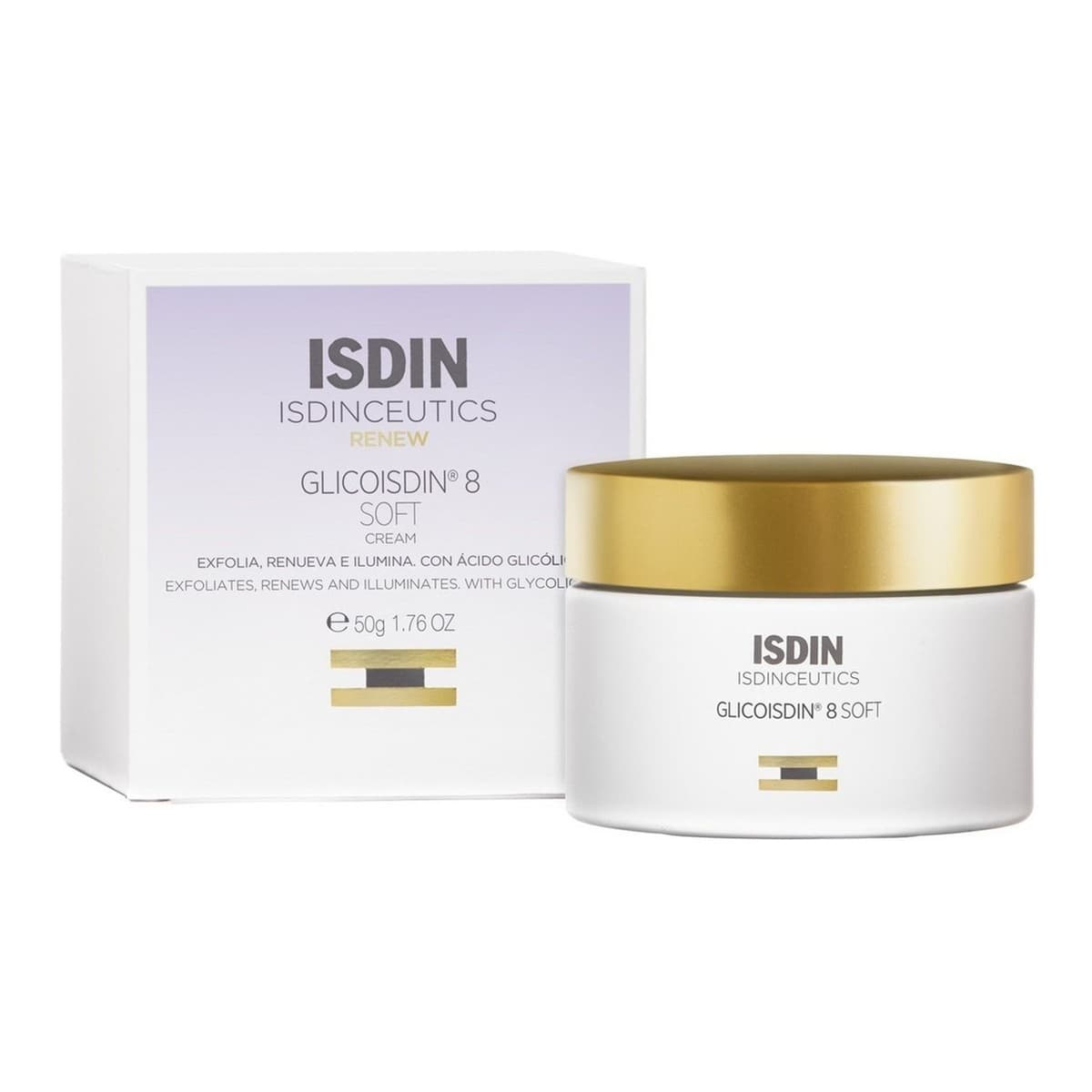 Glicoisdin 8 Soft Cream with Peeling Effect