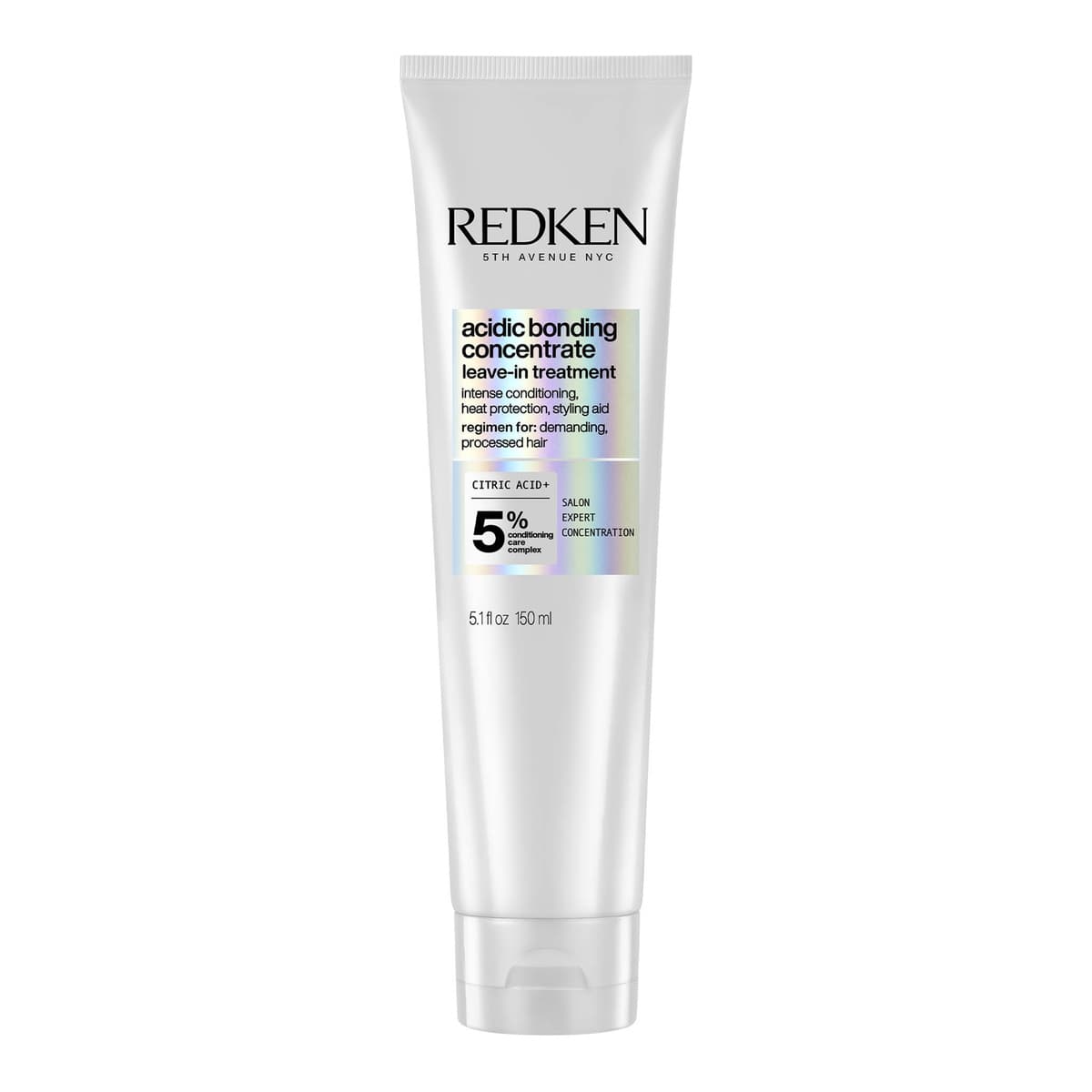 Acidic Bonding Concentrate Leave-In Treatment, Bond Repair for Damaged Hair with Heat Protection