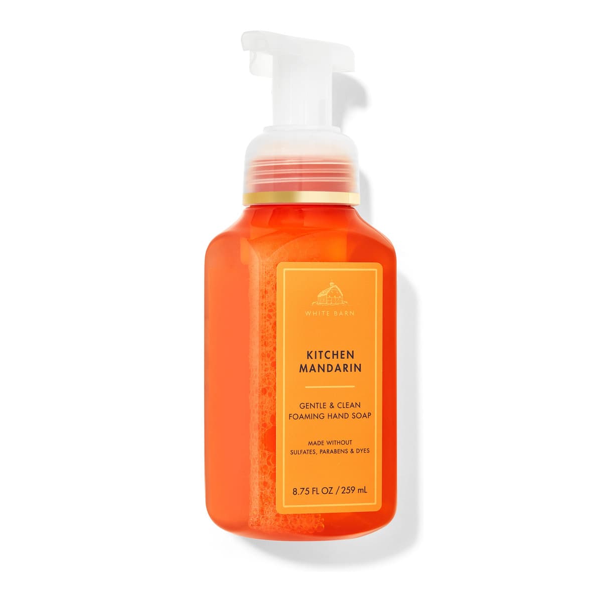 Kitchen Mandarin, Gentle & Clean Foaming Hand Soap