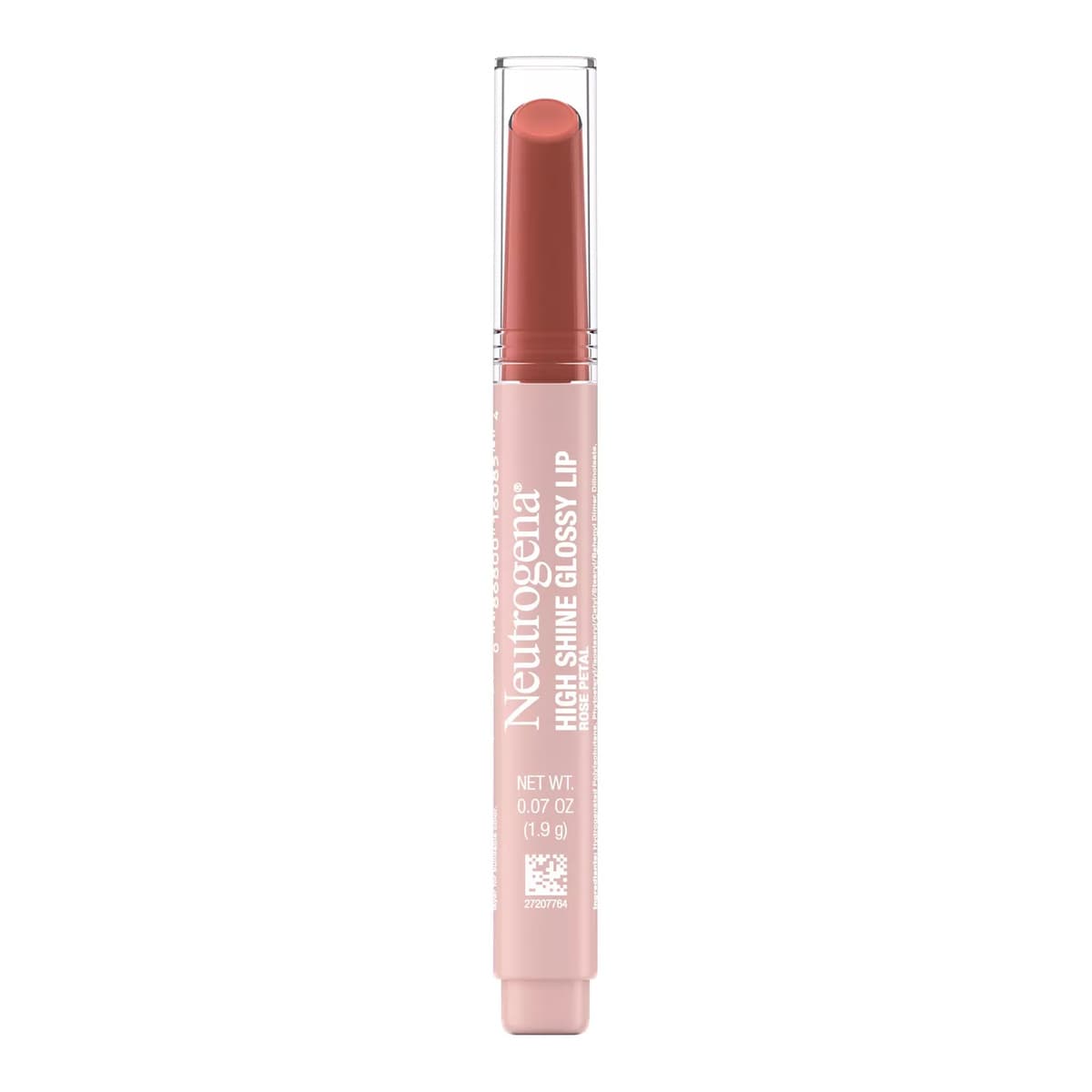 High Shine Glossy Lip Balm, Rose Petal