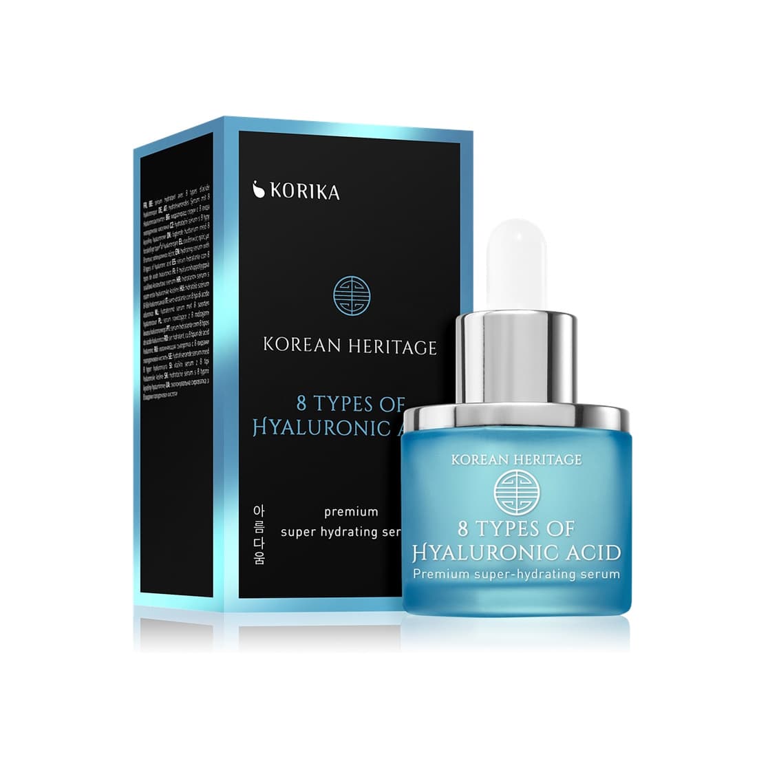 Korean Heritage 8 Types of Hyaluronic Acid Premium Super Hydrating Serum