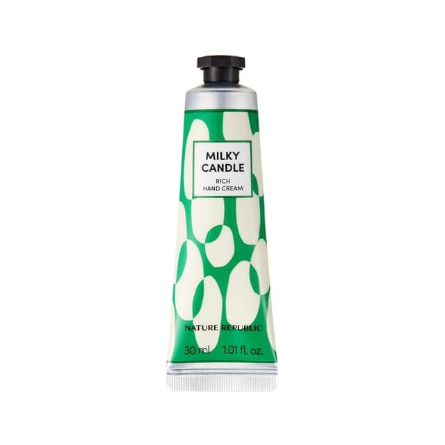Hand & Nature Rich Hand Cream, Milky Candle