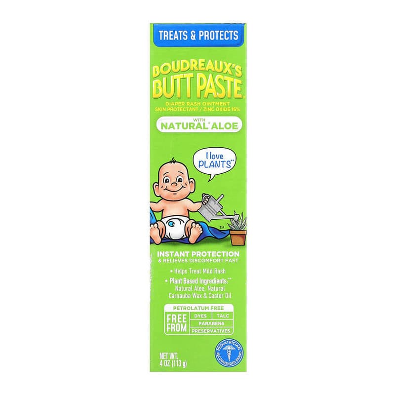 Diaper Rash Ointment, With Natural Aloe