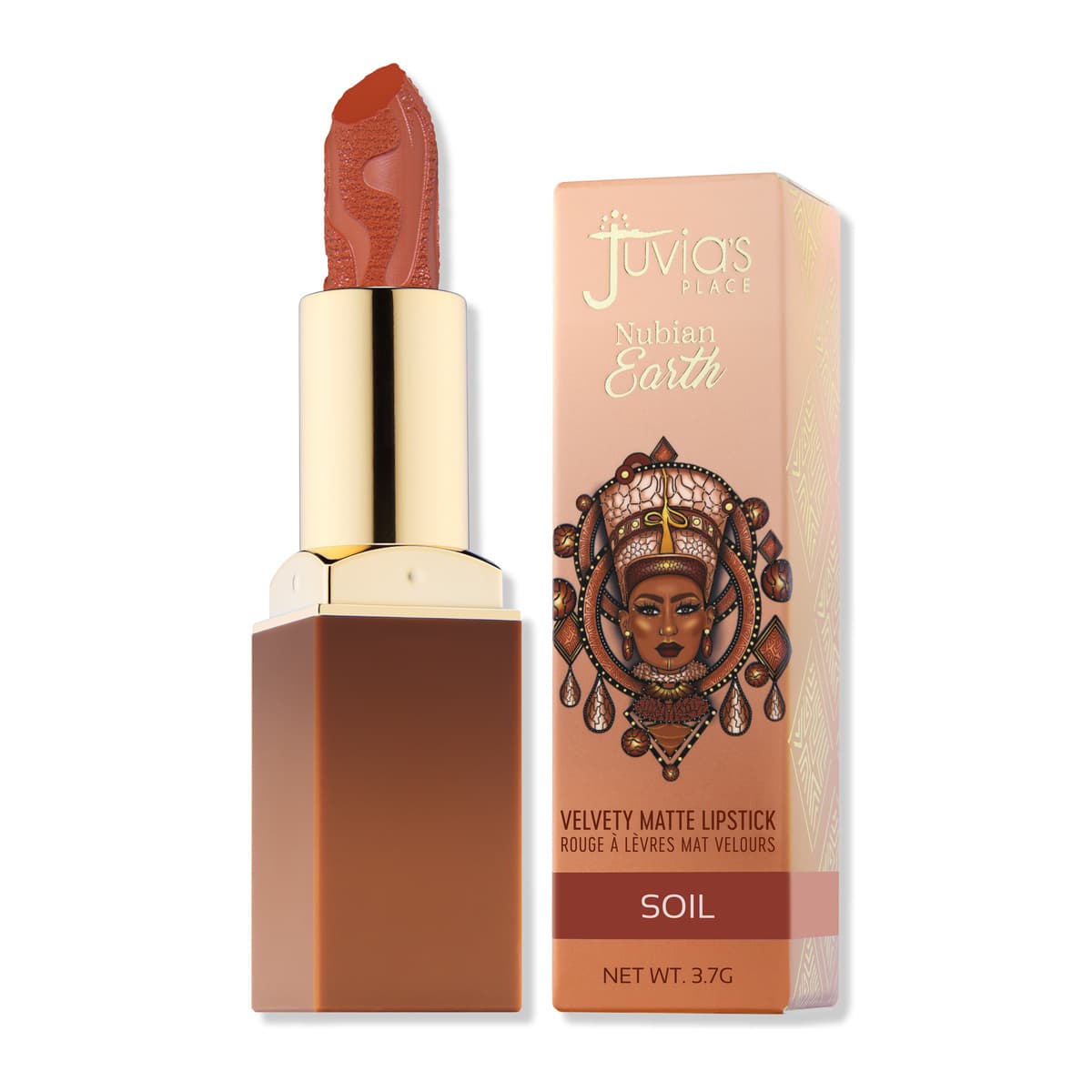 Nubian Earth Lipstick, Soil