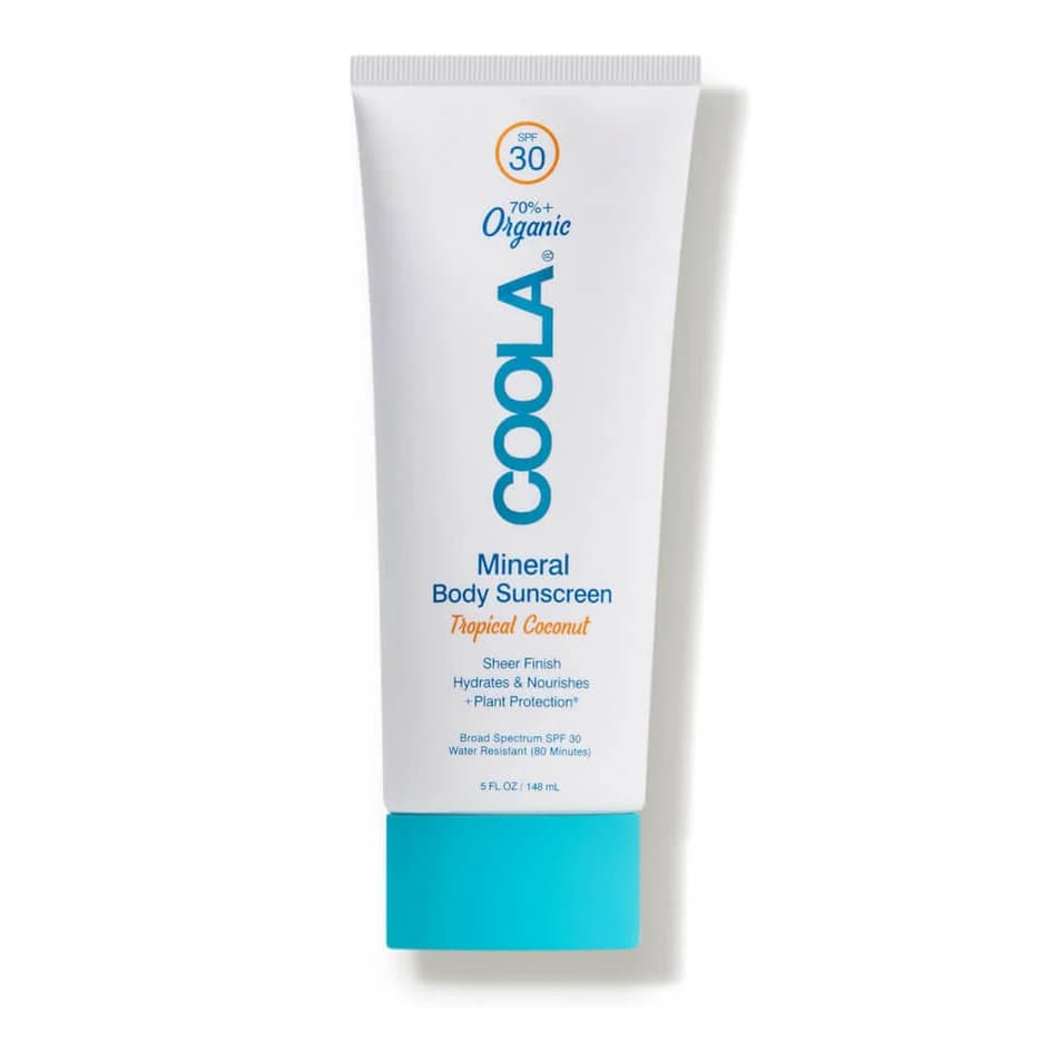 Mineral Body Organic Sunscreen Lotion SPF 30 Tropical Coconut
