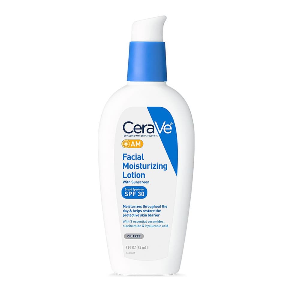 AM Face Moisturizer SPF 30, Oil-Free with Sunscreen