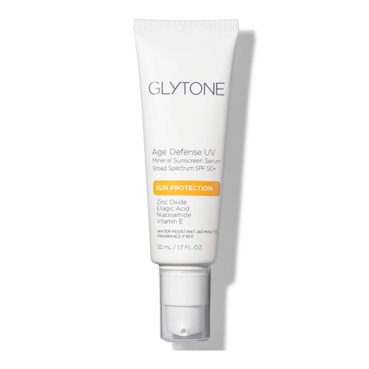 Age Defense UV Mineral Sunscreen Serum Broad Spectrum SPF 50+