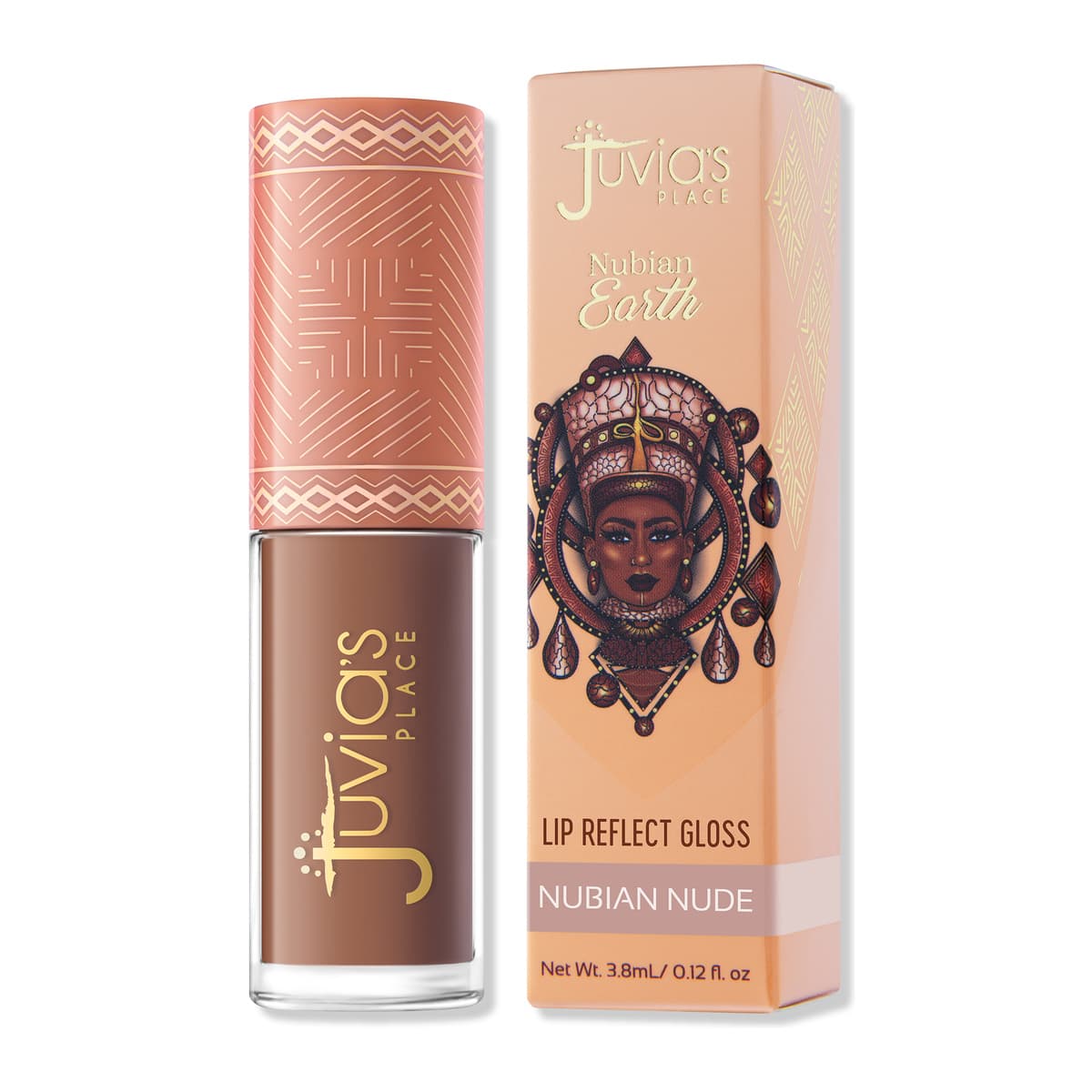 Nubian Earth Lip Gloss, Nubian Nude