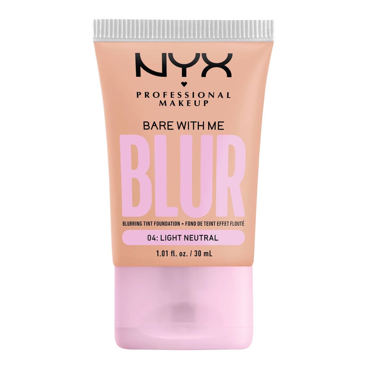 Bare With Me Blur Tint Soft Matte Foundation, #04 Light Neutral