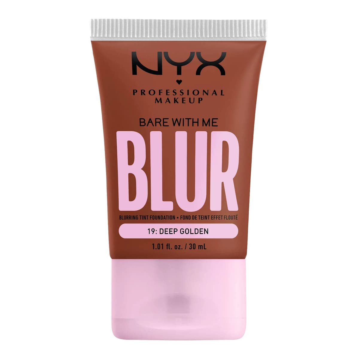 Bare With Me Blur Tint Soft Matte Foundation, #19 Deep Golden