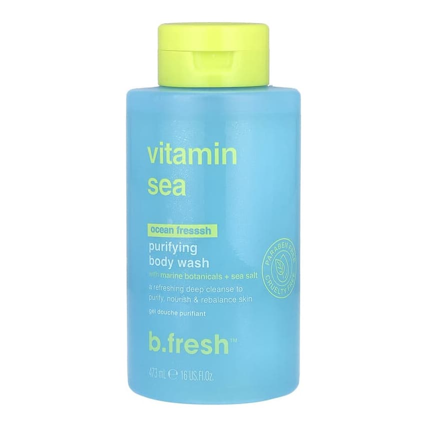 Vitamin Sea, Purifying Body Wash, Ocean Fresssh