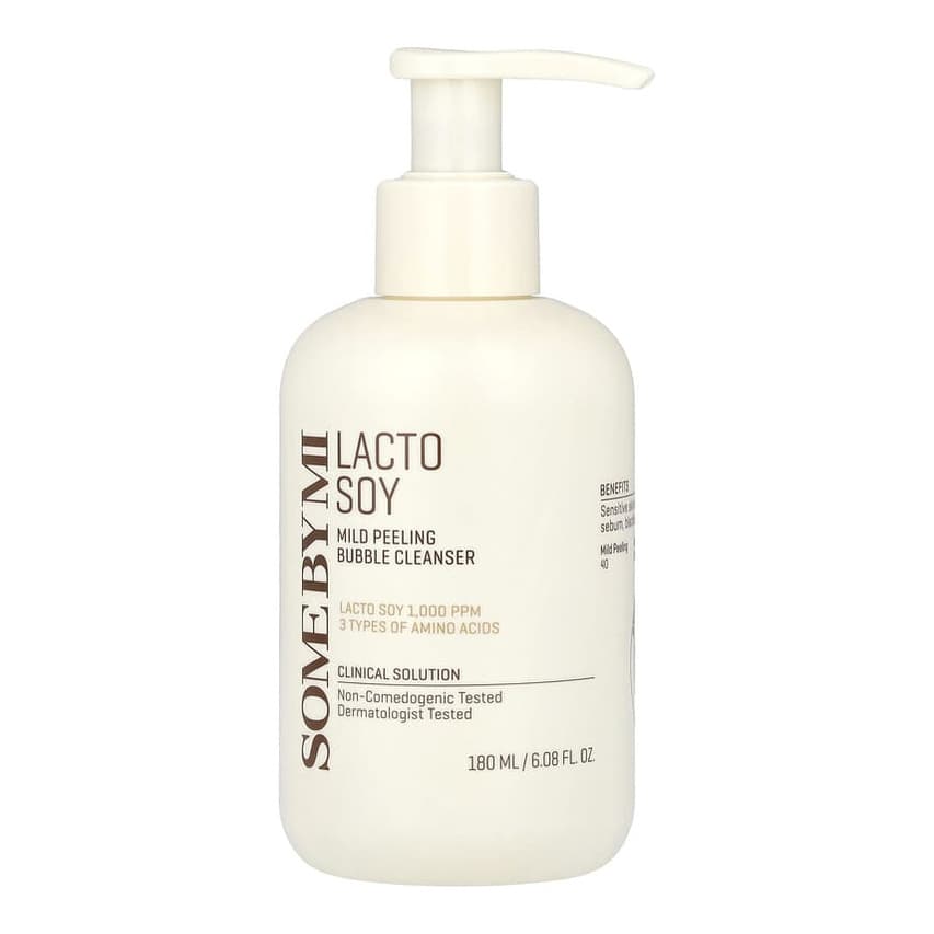 Lacto Soy, Mild Peeling Bubble Cleanser