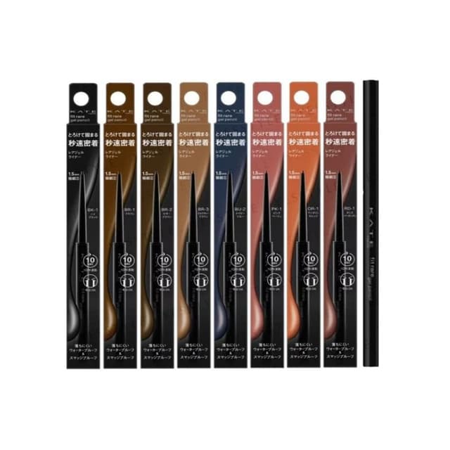 Kate Rare Fit Gel Pencil N, BK-1 High Black