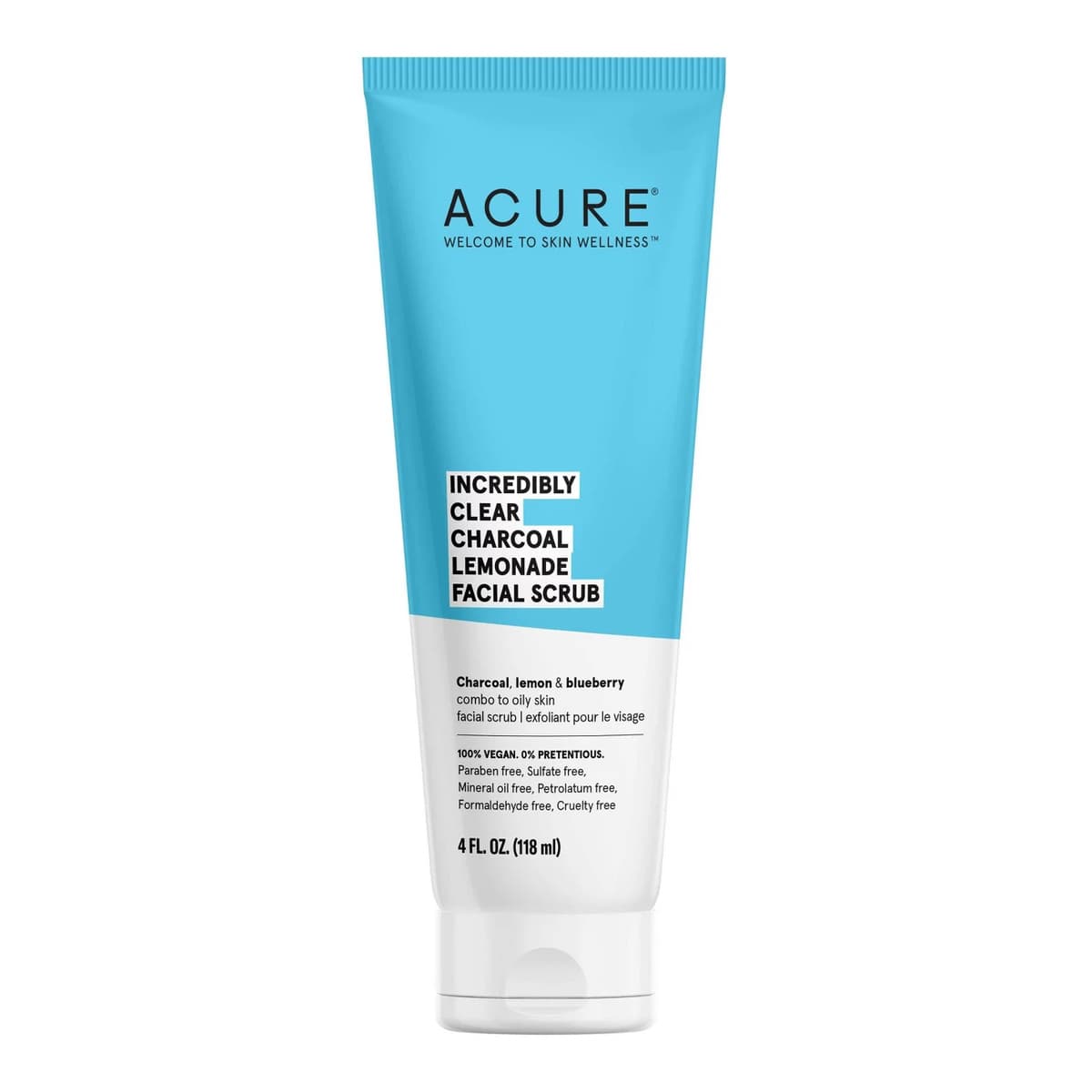 Incredibly Clear Charcoal Lemonade Facial Scrub - Unscented