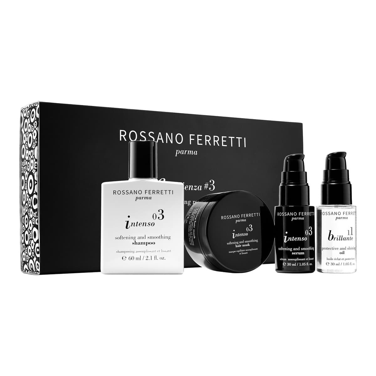 Mini Intenso Smoothing Hair Set for Thick Hair