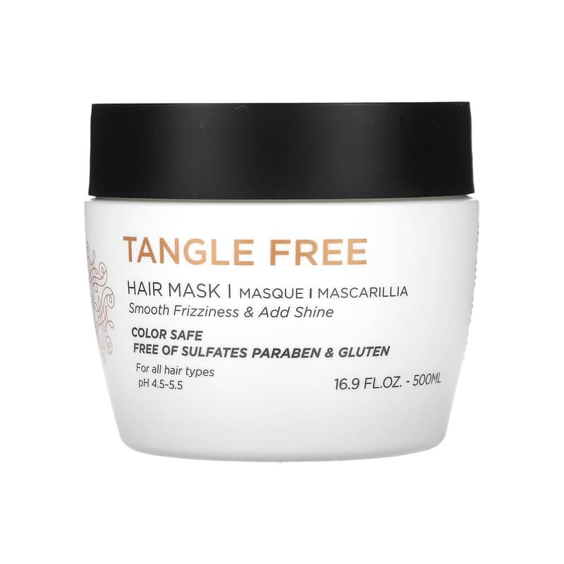 Tangle Free, Hair Mask, For All Hair Types