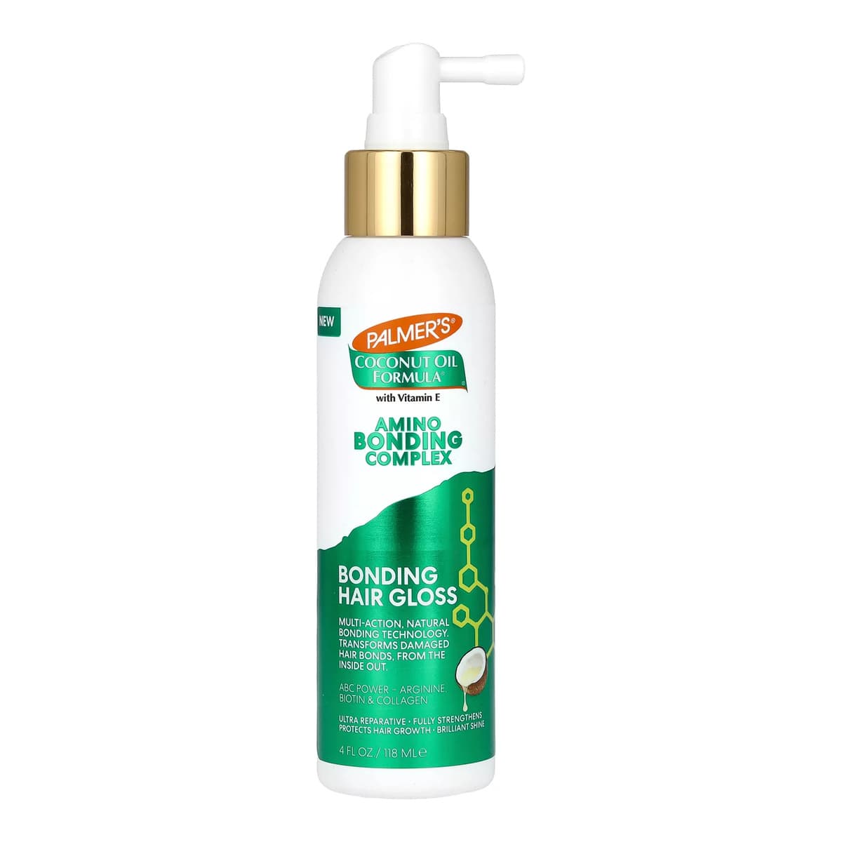 Coconut Oil Formula® with Vitamin E, Amino Bonding Complex, Bonding Hair Gloss