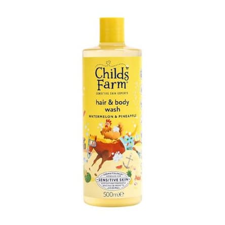 Hair & Body Wash, Watermelon & Pineapple Gentle Tear-Free Formula for Kids, Babies & Sensitive Skin