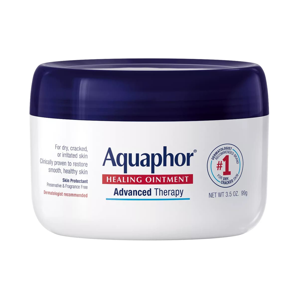 Healing Ointment Skin Protectant Advanced Therapy Moisturizer for Dry and Cracked Skin Unscented
