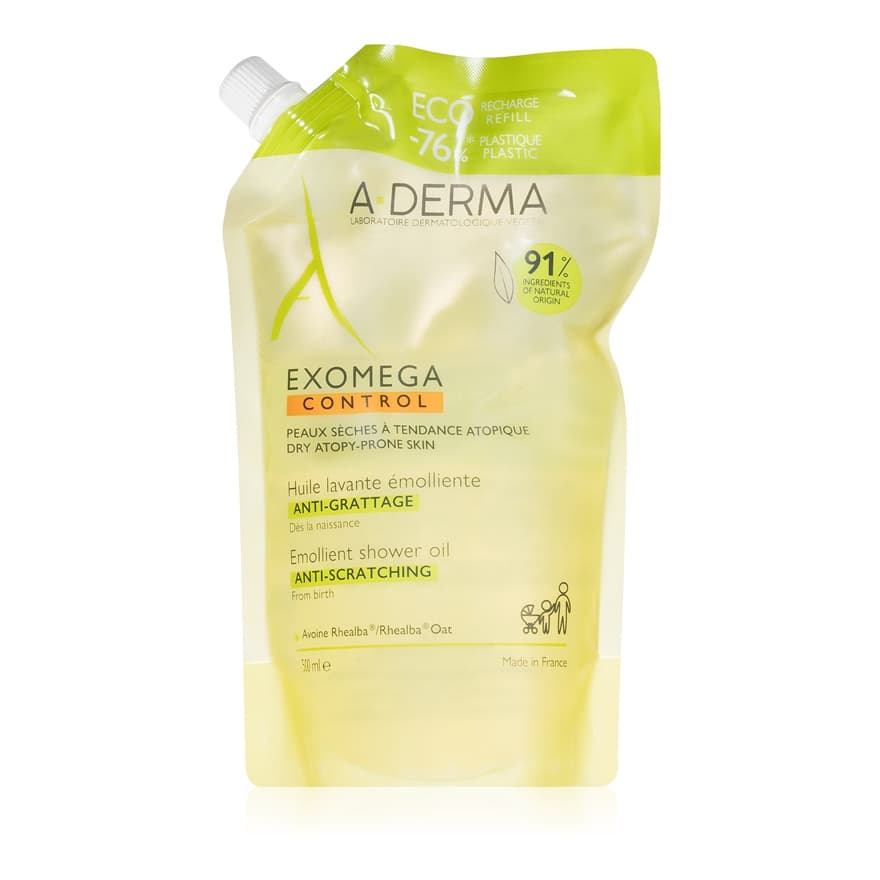 Exomega Control Emollient Shower Oil