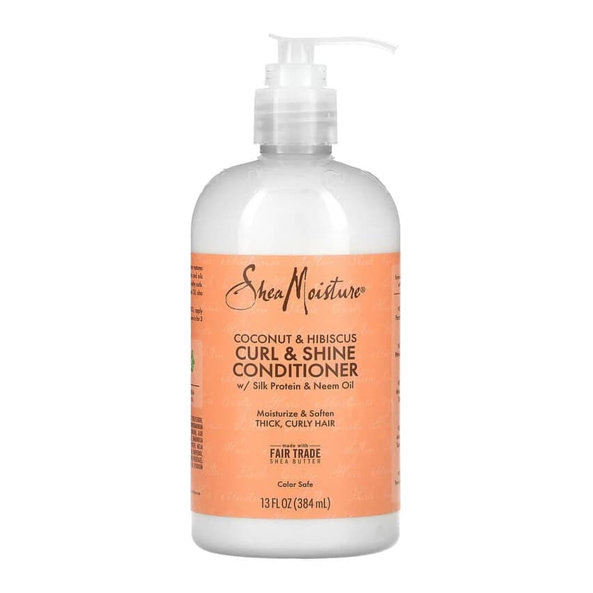 Curl & Shine Conditioner, Coconut & Hibiscus