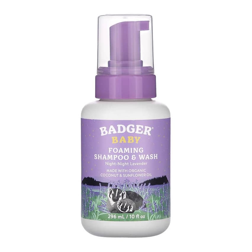 Baby, Foaming Shampoo & Wash, Night-Night Lavender