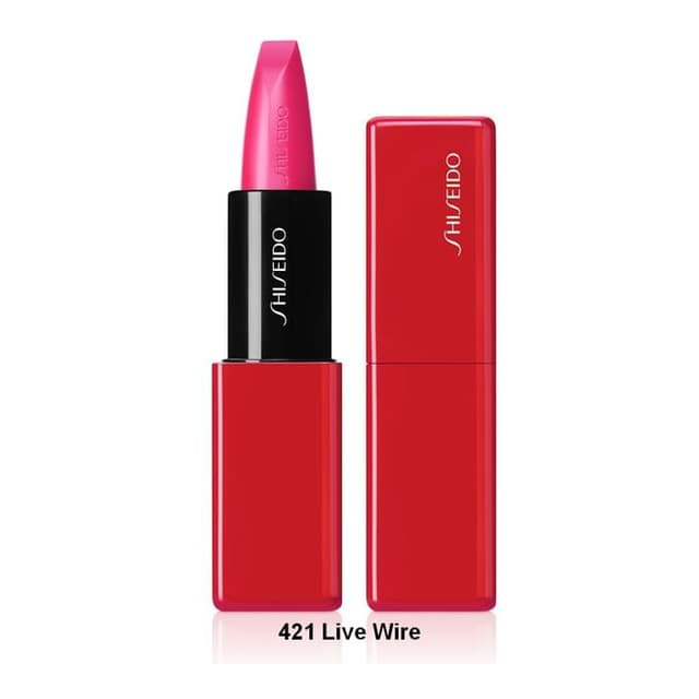 TechnoSatin Gel Lipstick, #421 Live Wire