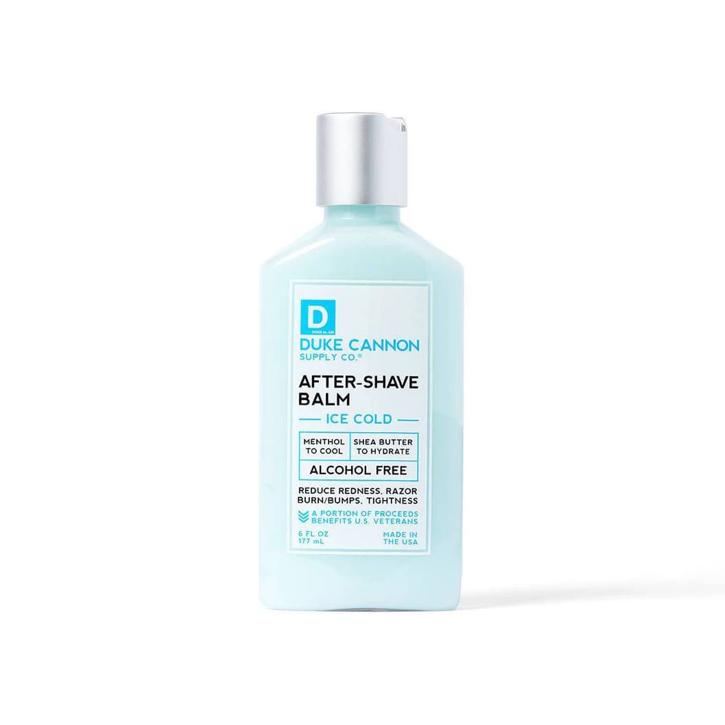Duke Cannon Cooling After Shave Balm - Alcohol-Free Shave Balm with Menthol for Men