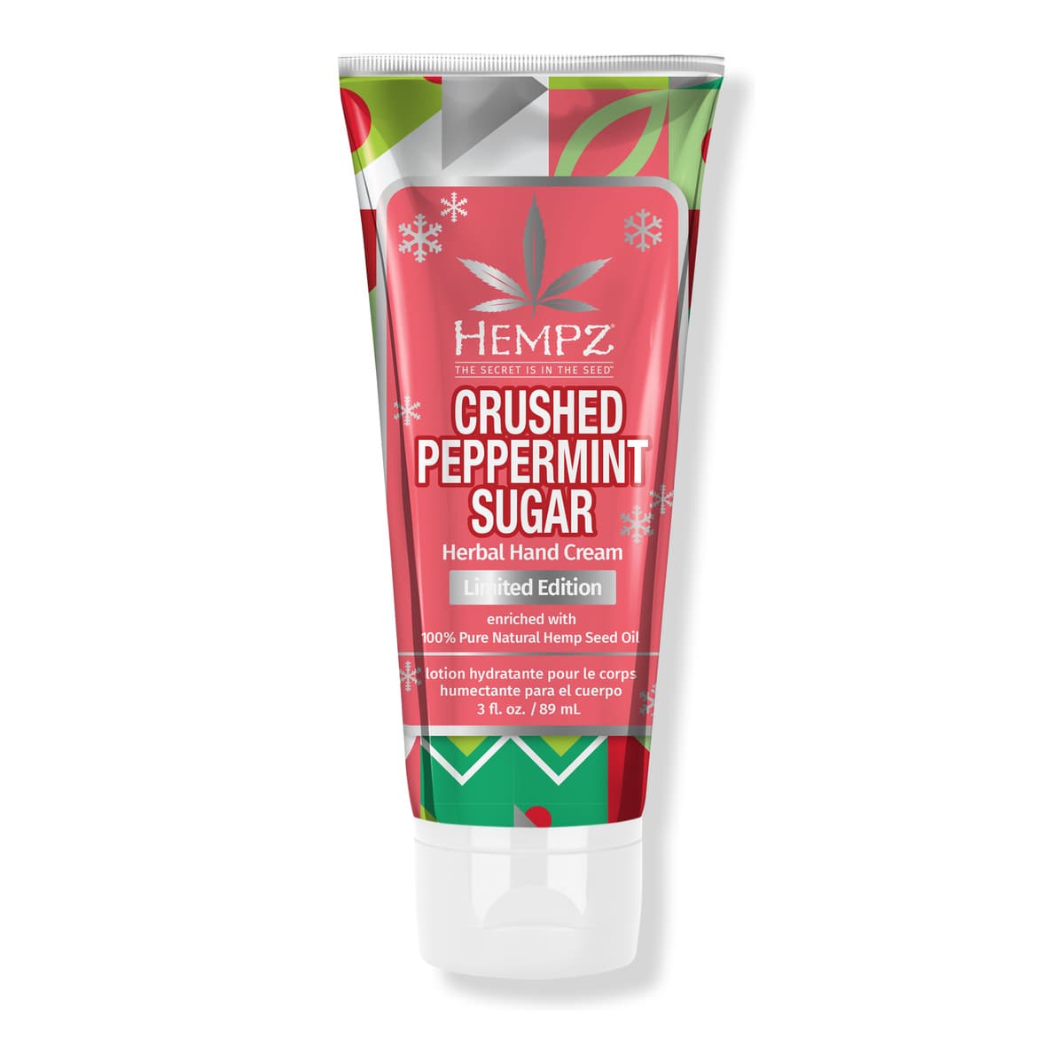 Limited Edition Crushed Peppermint Sugar Herbal Hand Cream