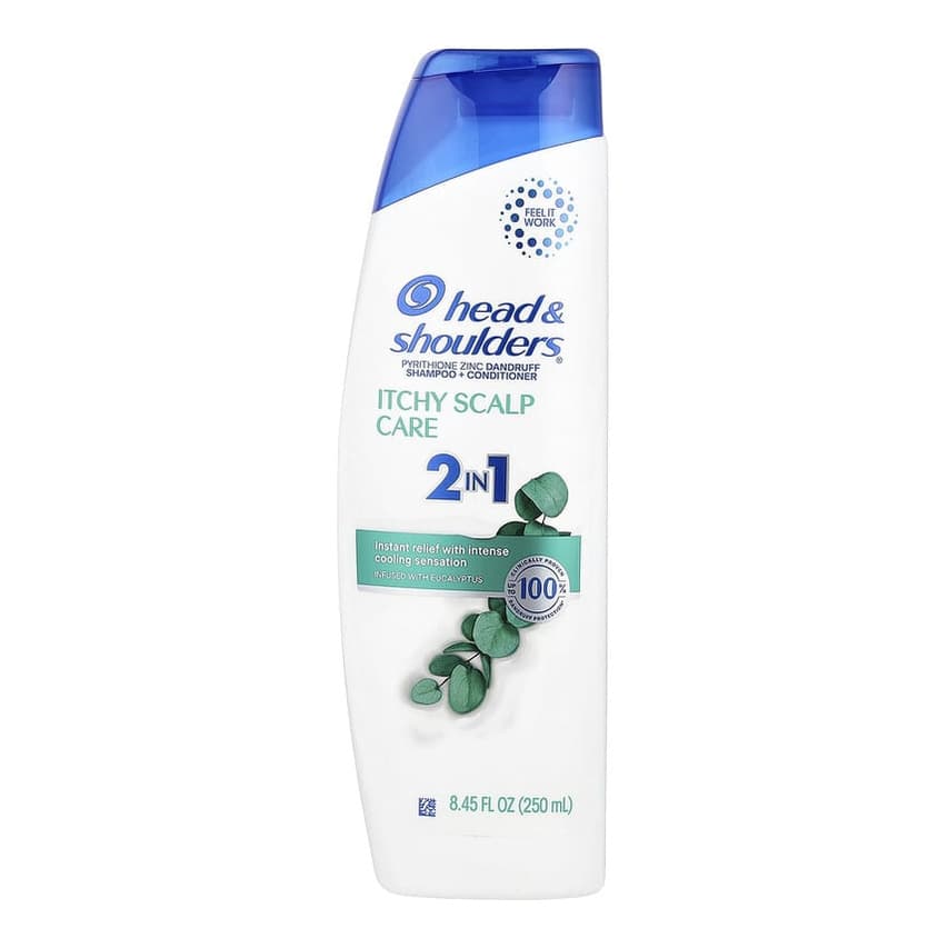 Itchy Scalp Care 2 In 1 Shampoo + Conditioner, Infused with Eucalyptus