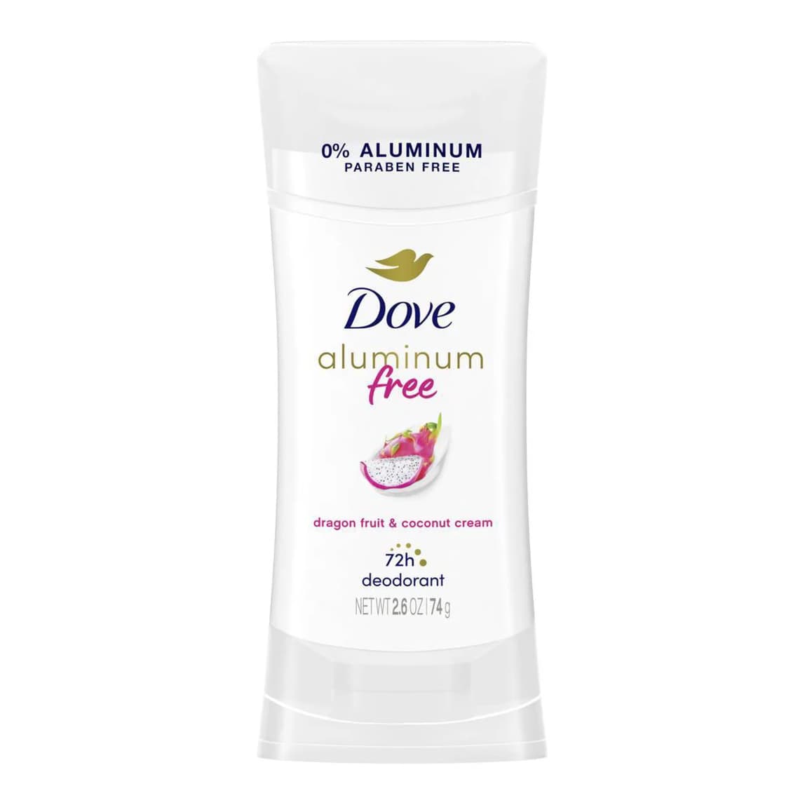 Aluminum Free Deodorant Stick - Dragon Fruit and Coconut Cream