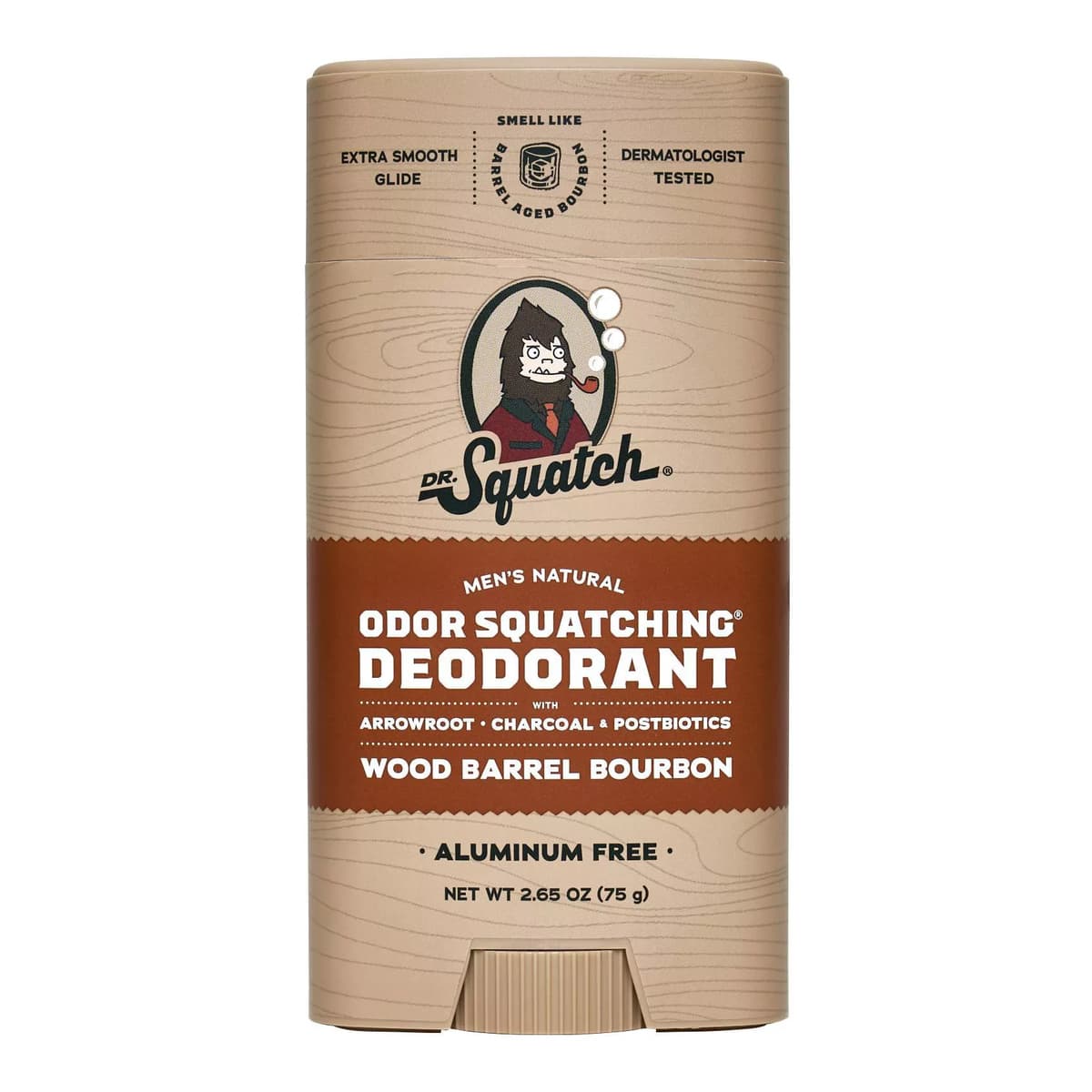 Men's Natural Deodorant - Wood Barrel Bourbon