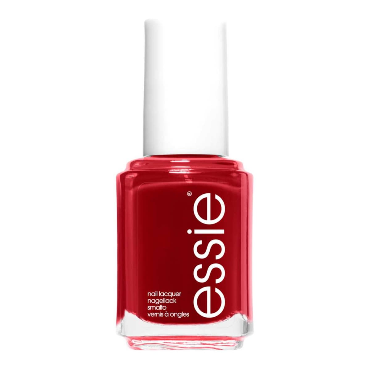 Nail Polish 56 Fishnet Stockings Dark Red Opaque Colour, Original High Shine and High Coverage Nail Polish
