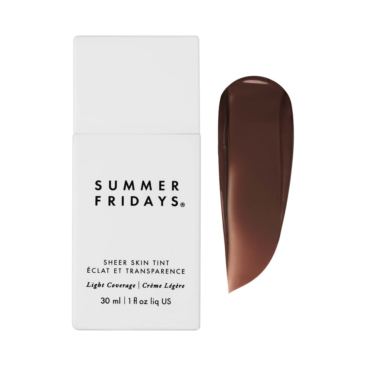 Sheer Skin Tint with Hyaluronic Acid + Squalane, Shade 9