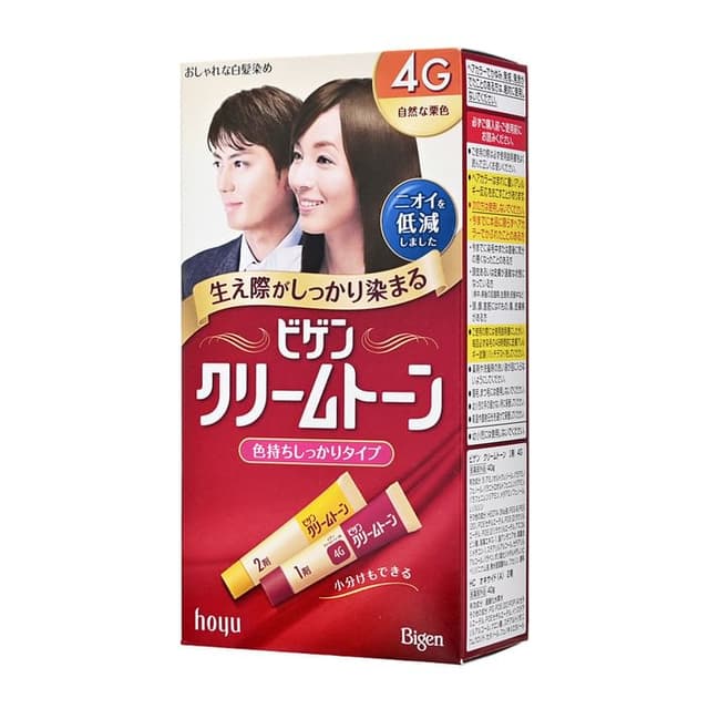 Bigen Cream Tone Hair Color, Natural Maroon