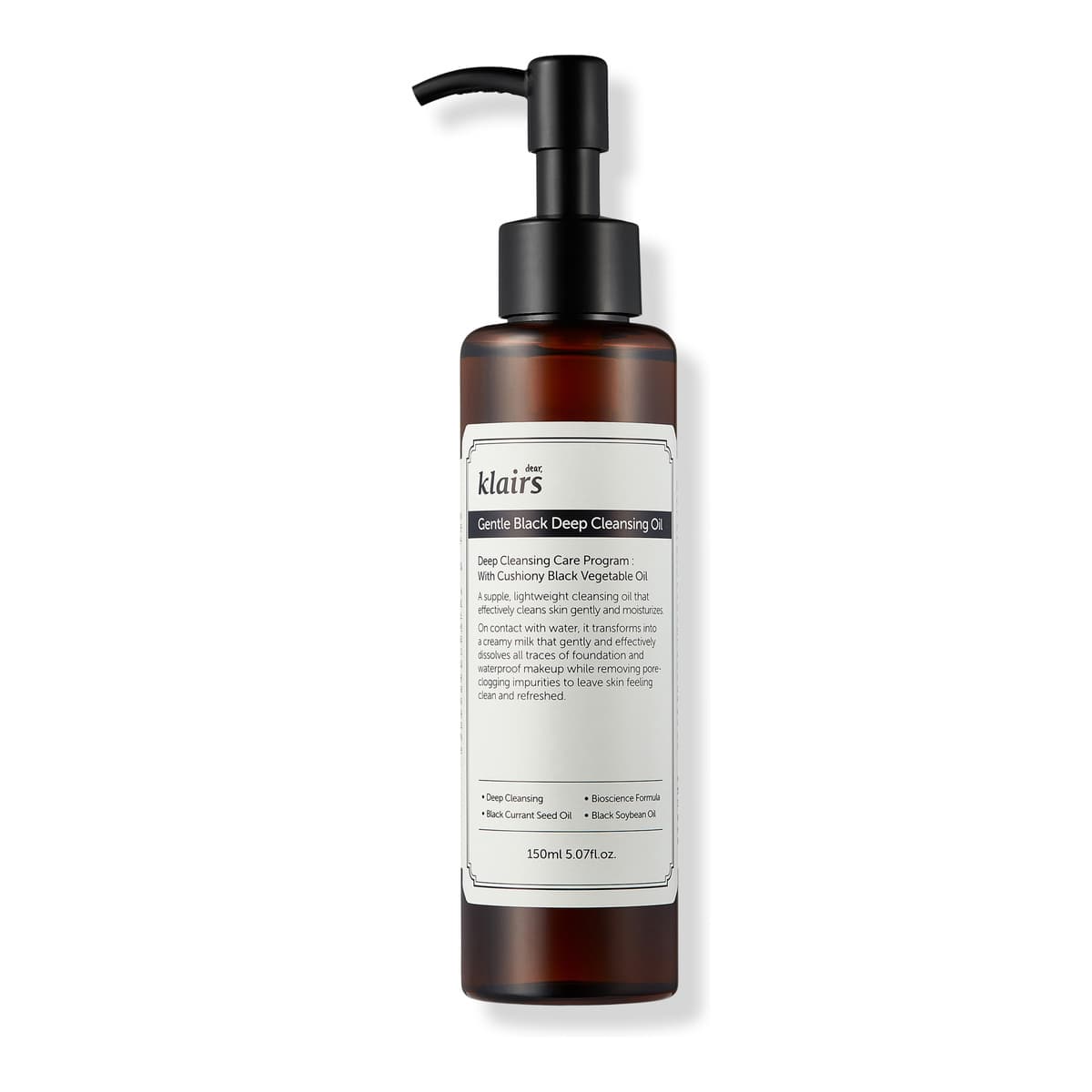 Gentle Black Deep Cleansing Oil