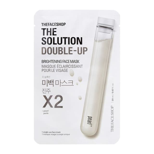 The Solution Mask Sheet 1pc, Brightening