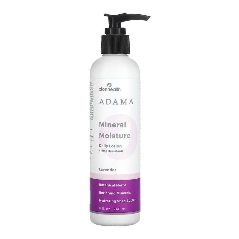 Adama, Mineral Moisture Daily Lotion, Lavender