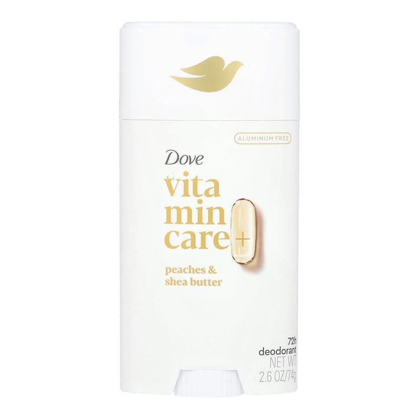 Vitamin Care+ Deodorant, Peaches & Shea Butter